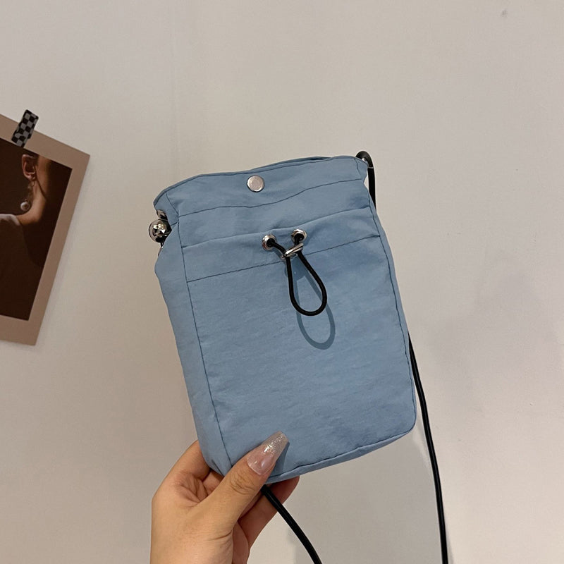 Minimalist Drawstring Phone Bag