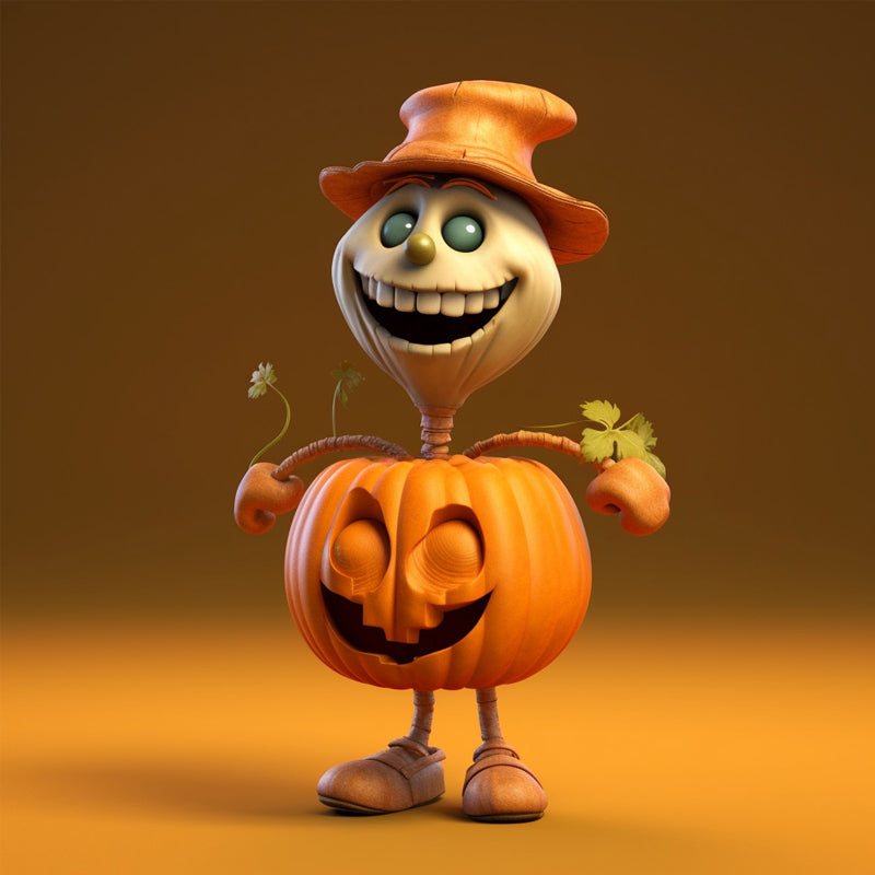 Halloween Pumpkin Elf