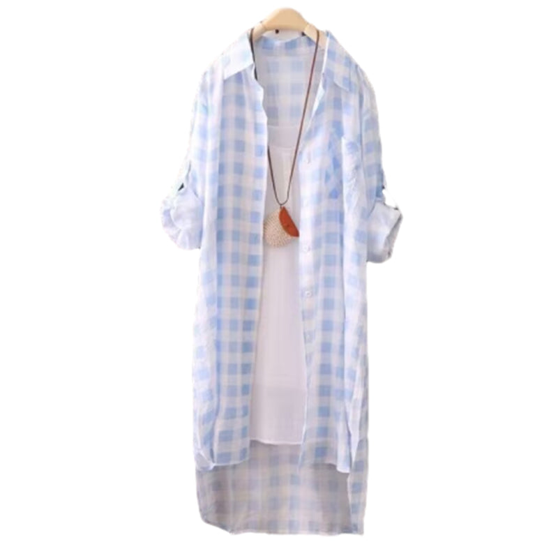 Plaid Sun Protection Shirt