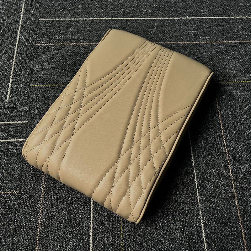 Two Armrest Box Storage Booster Pads