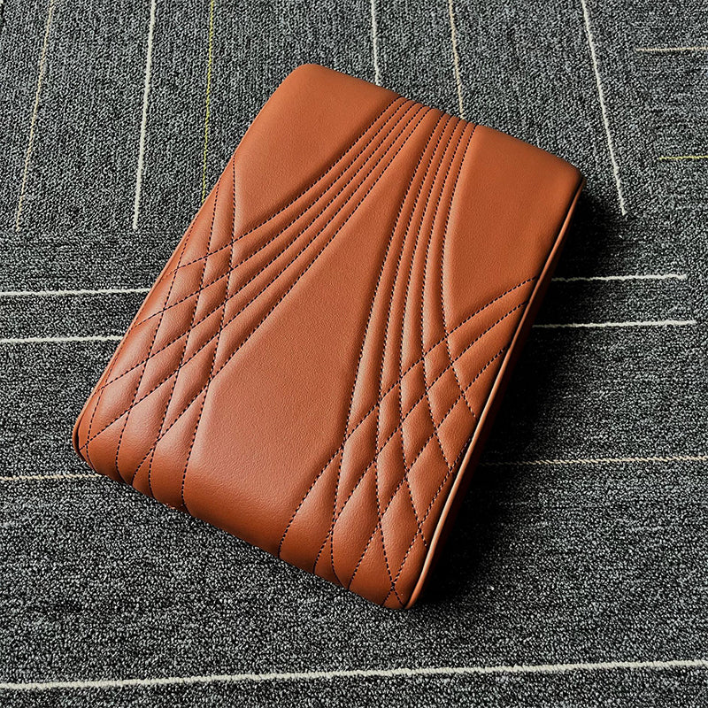 Two Armrest Box Storage Booster Pads