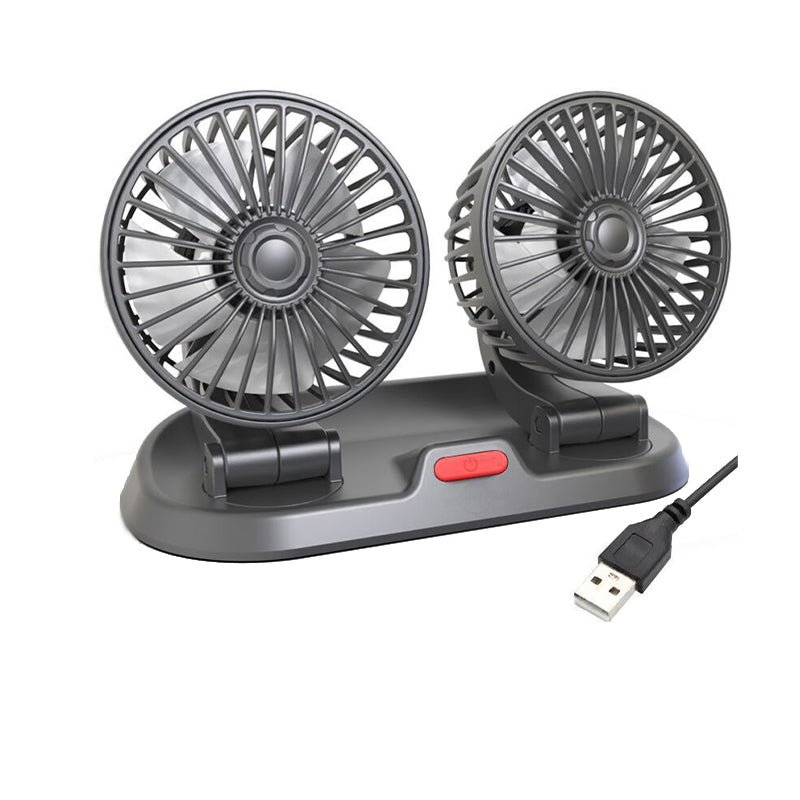 Portable Multi-Head Automotive Cooling Fan