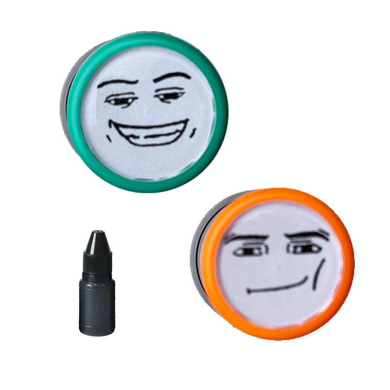 Game Characters Funny Expressions Stamp