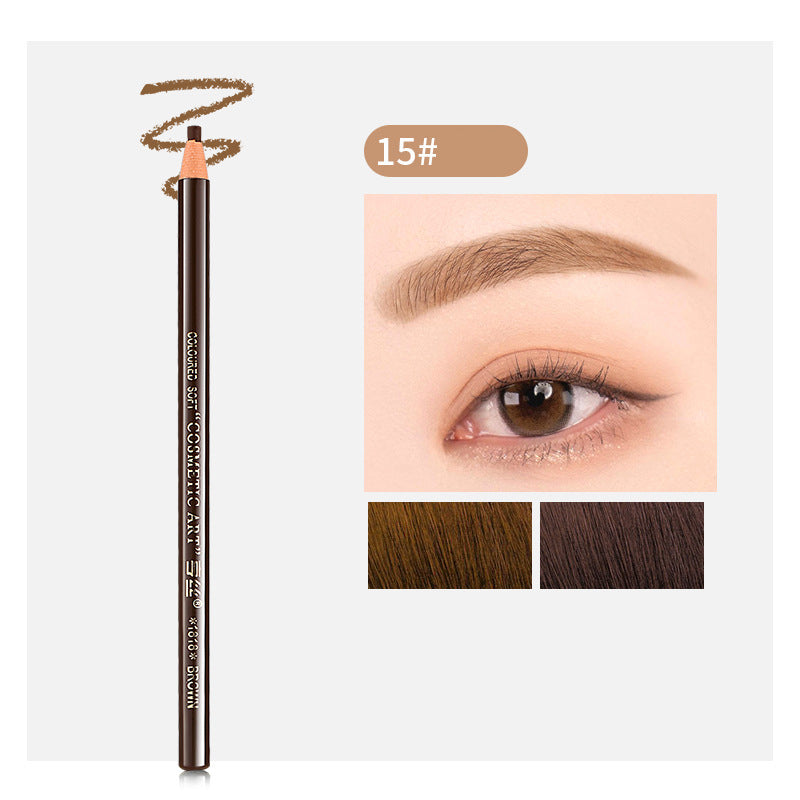 Waterproof Wooden Eyebrow Pencil(12 PCS)