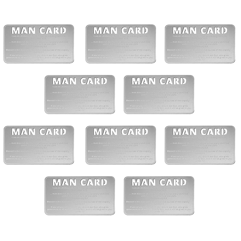 Men and Women Bible Verse Prayer Cards