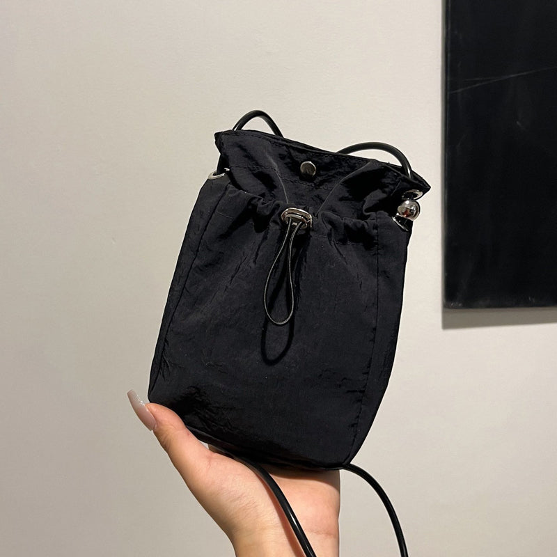 Minimalist Drawstring Phone Bag