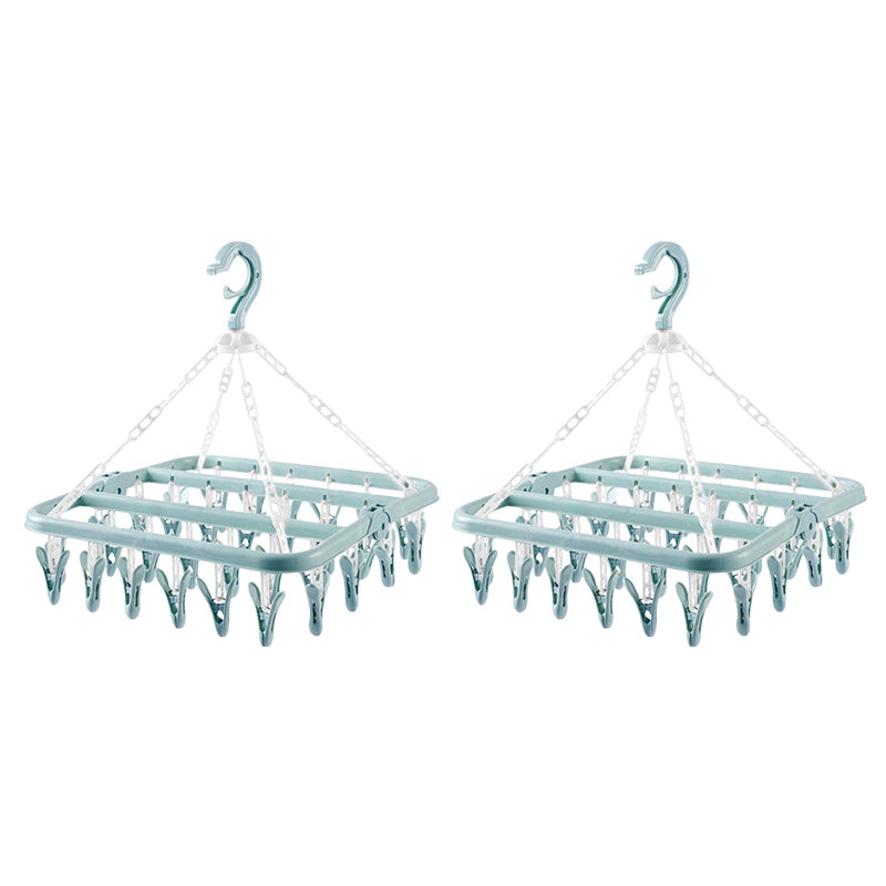 Windproof 32-Clip Drying Rack