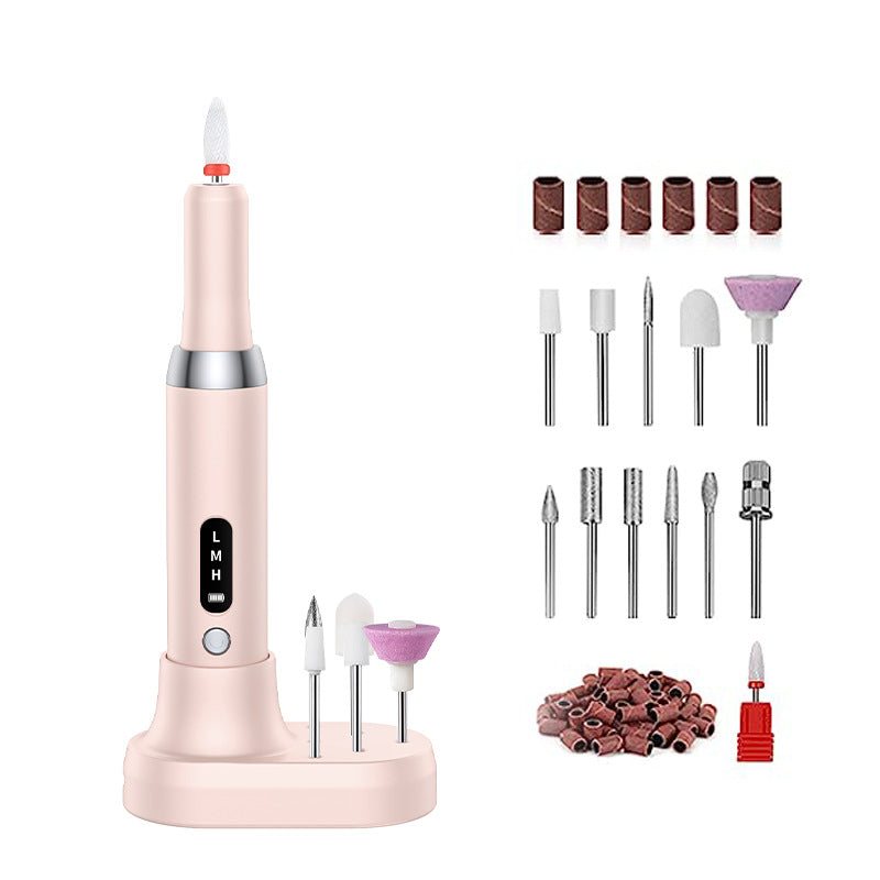 Portable Rechargeable Electric Nail Drill Kit