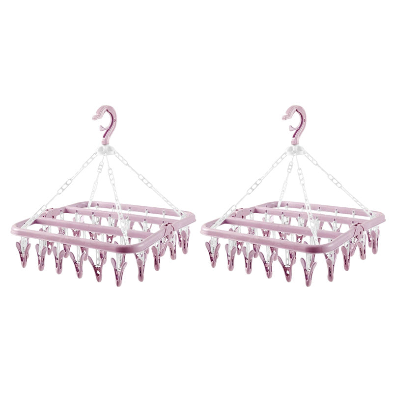 Windproof 32-Clip Drying Rack