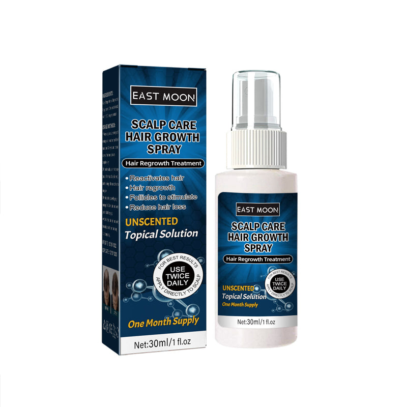 Scalp care hair growth spray