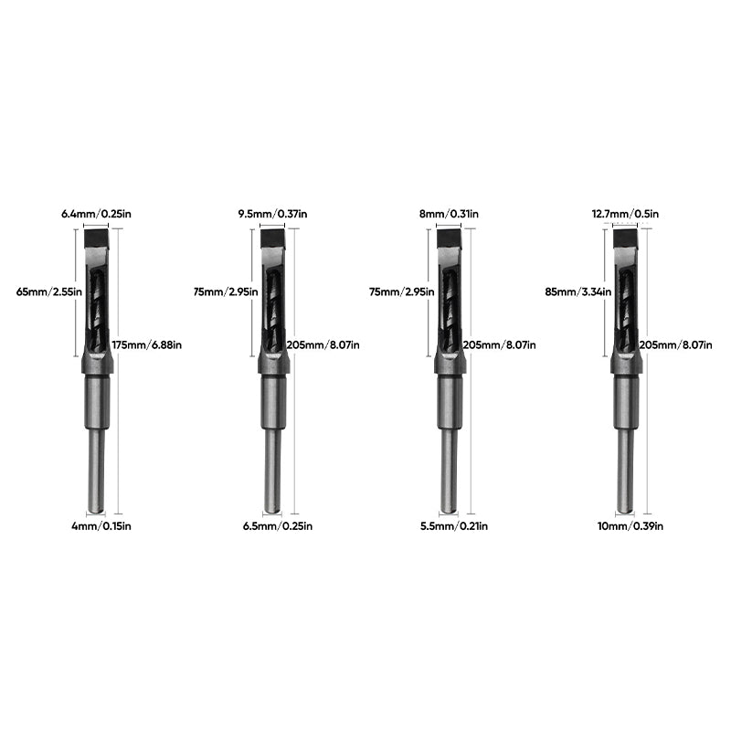 Woodworking Square Hole Drill Bits