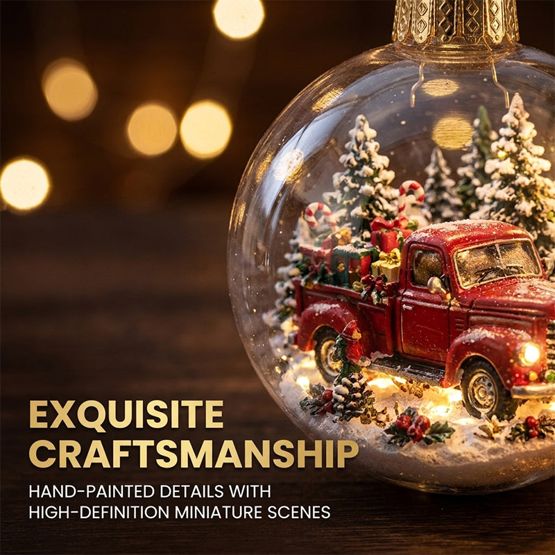 Glowing Christmas Story Ornament