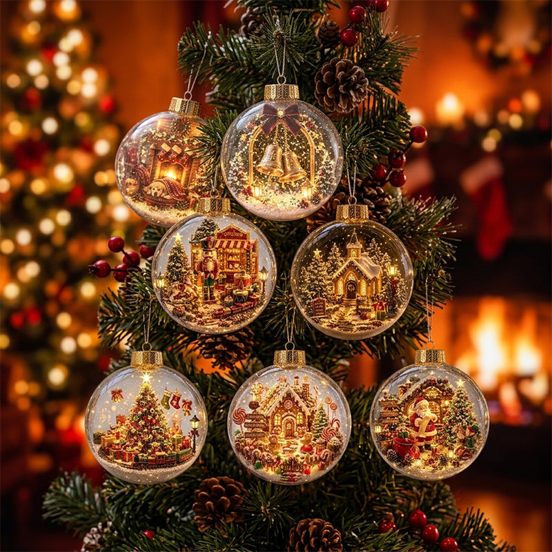 Glowing Christmas Story Ornament