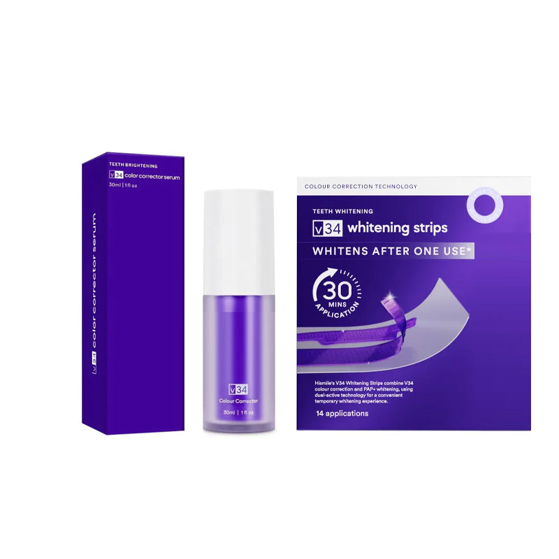 Purple Teeth Whitening Mousse Toothpaste