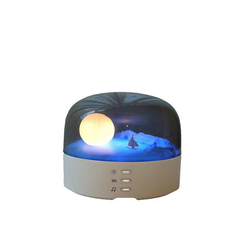 Crescent Bluetooth Speaker Atmosphere Night Light