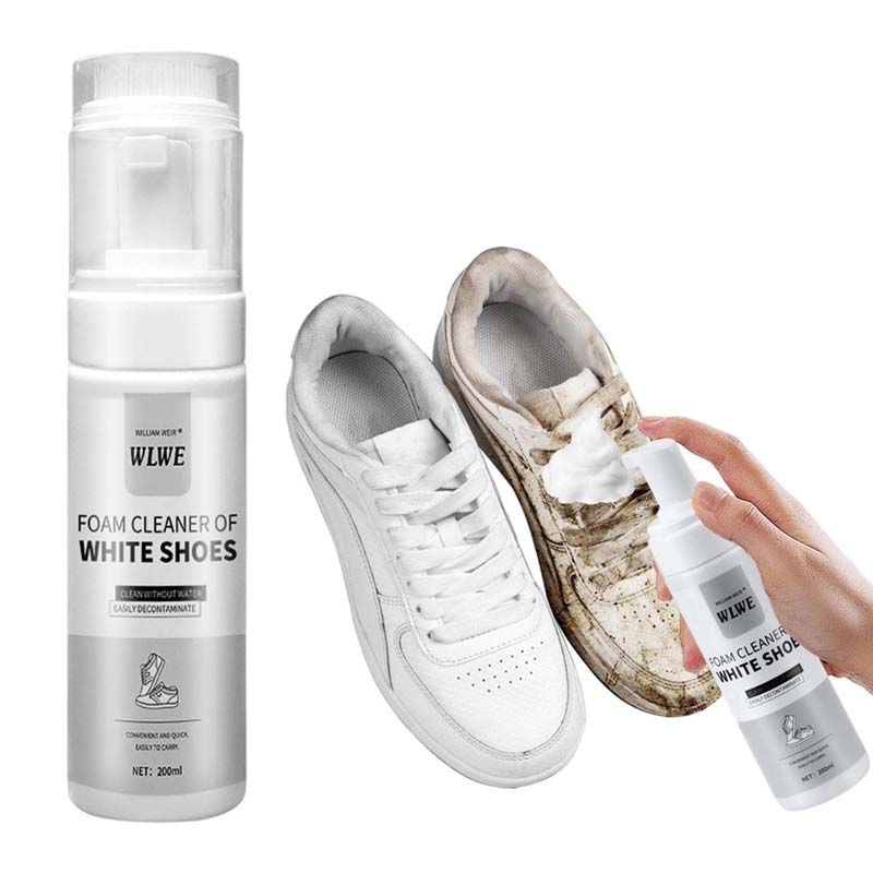 White shoes cleaning agent