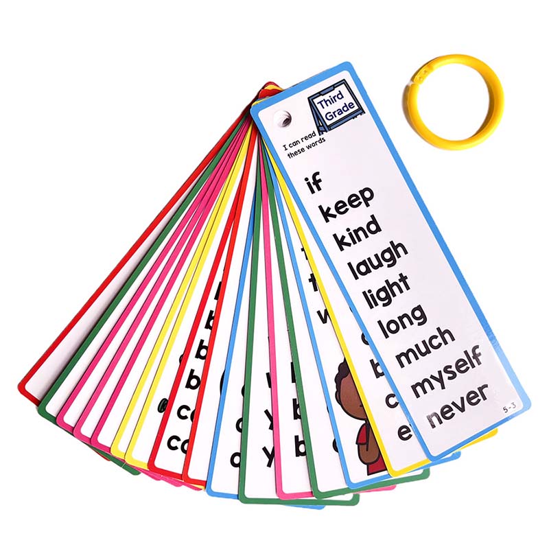 High-Frequency Word Learning Cards 16 PCS