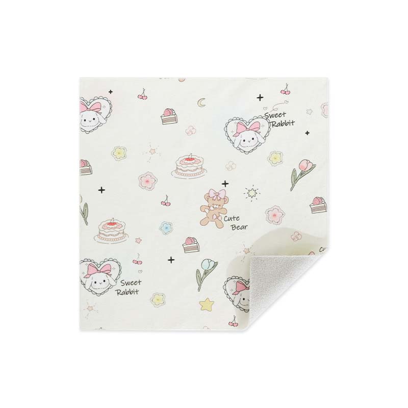 Cosmetic bag storage velcro