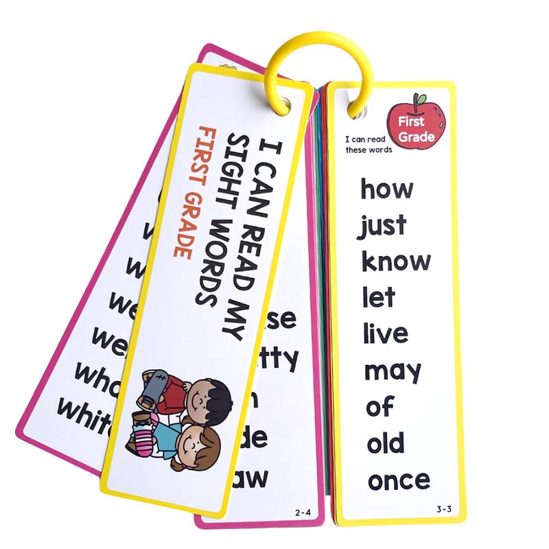 High-Frequency Word Learning Cards 16 PCS