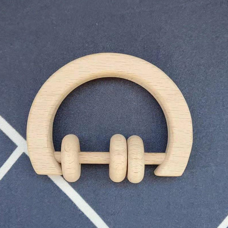 Wooden Inertial Pulley Toy