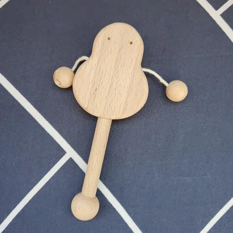 Wooden Inertial Pulley Toy