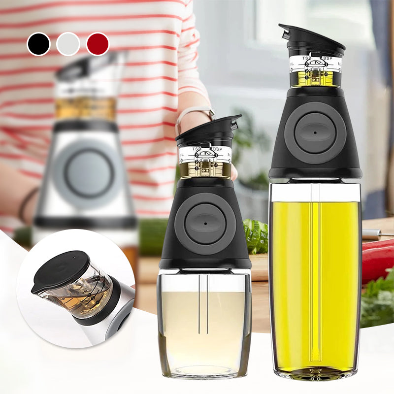 Oil Bottle With Measuring Function