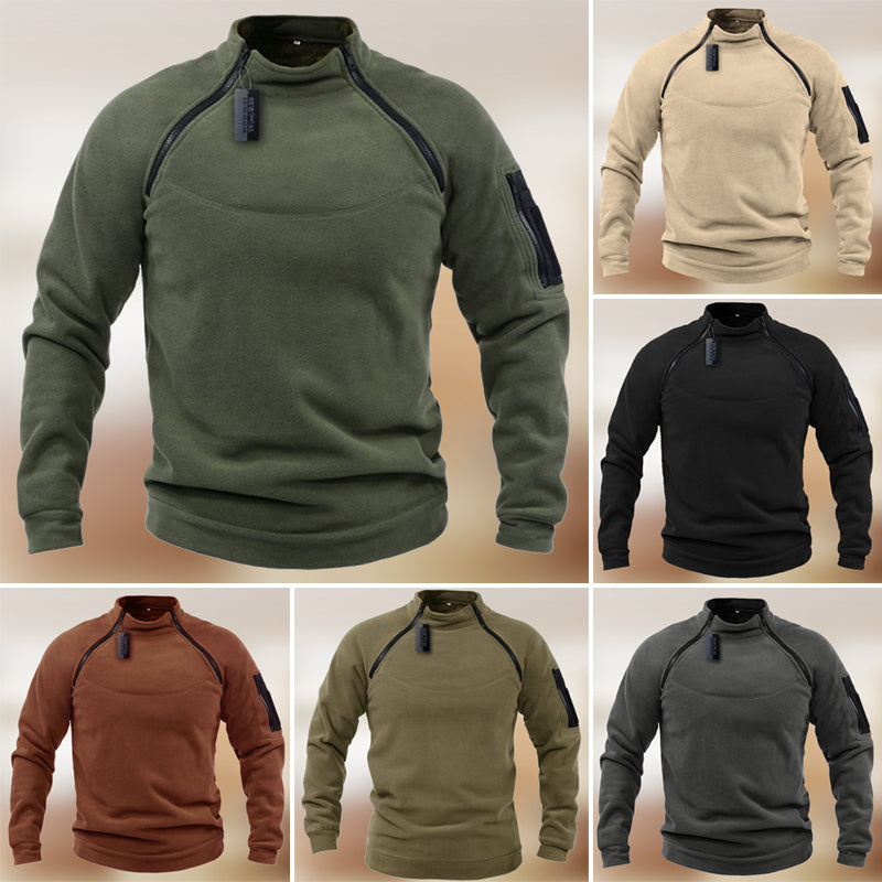 Tactical Stand Collar Sweater