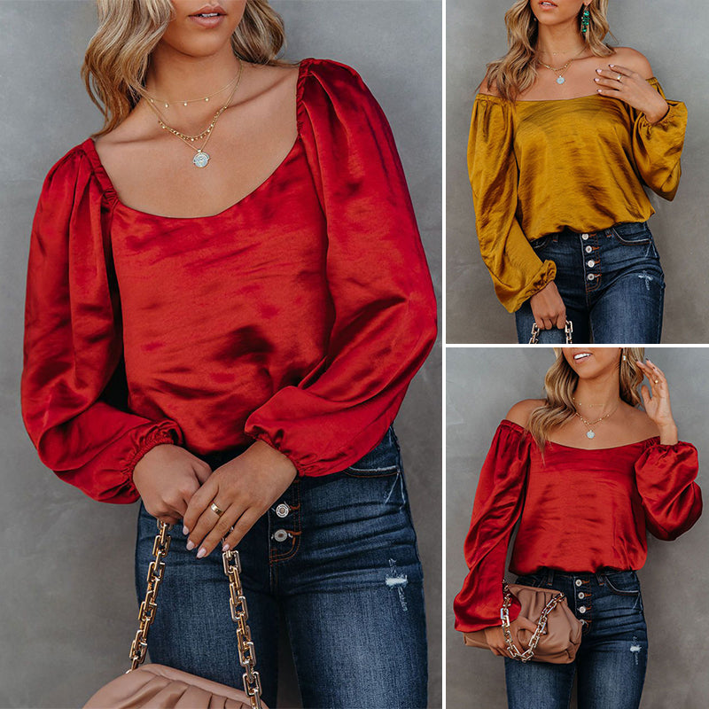 Solid Color Loose Top