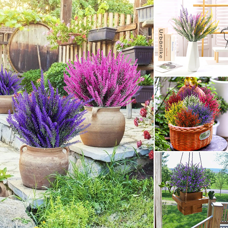 Outdoor Artificial Lavender Flowers