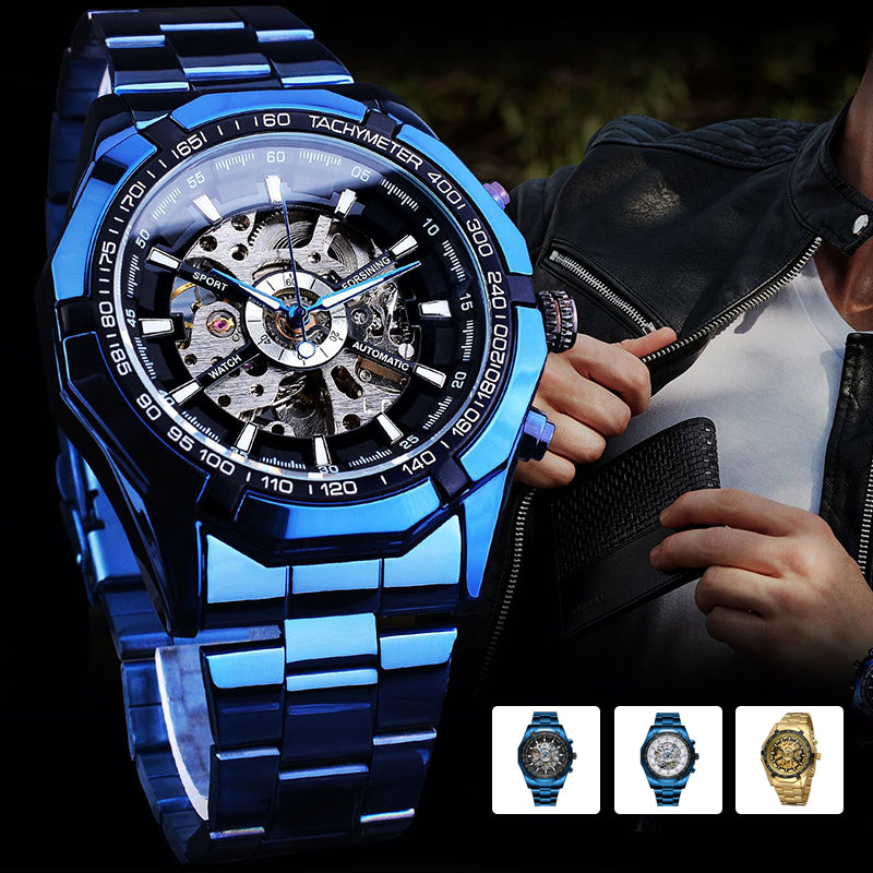 Men's Skeleton Watch