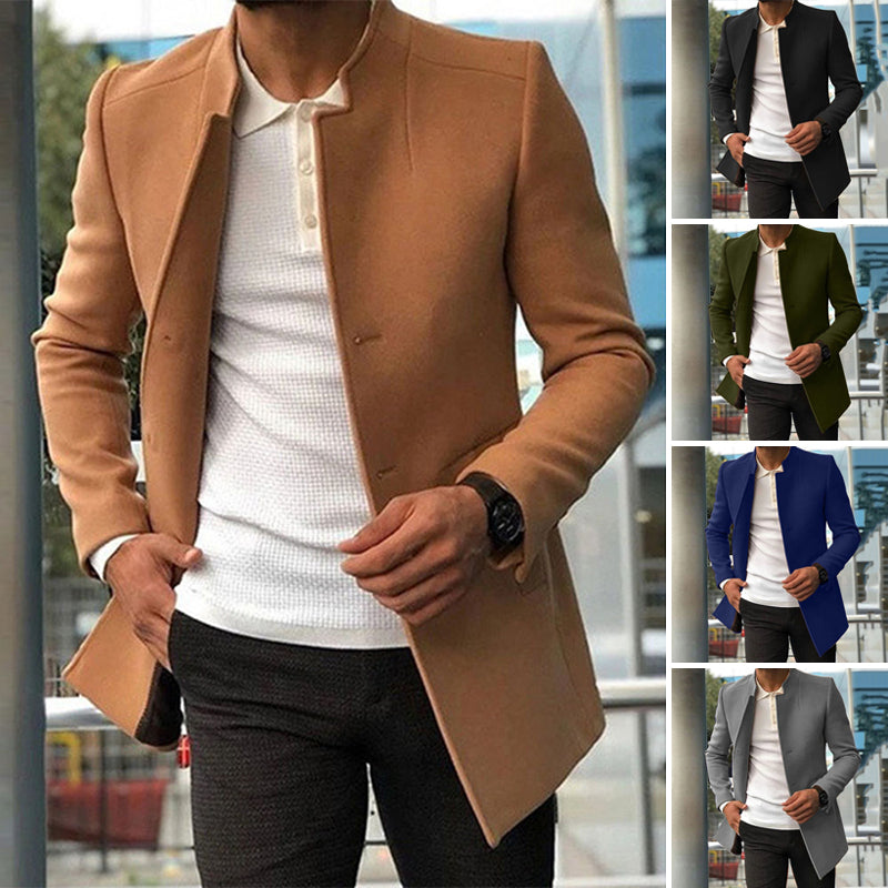 Trendy Solid Tweed Blazer