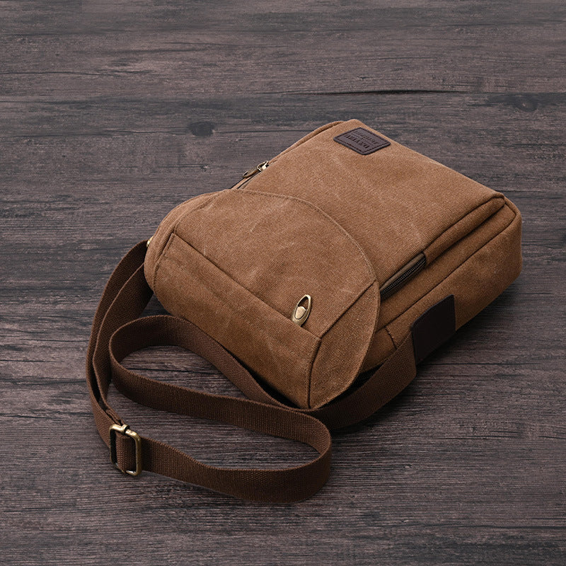 Canvas Business Messenger Bag