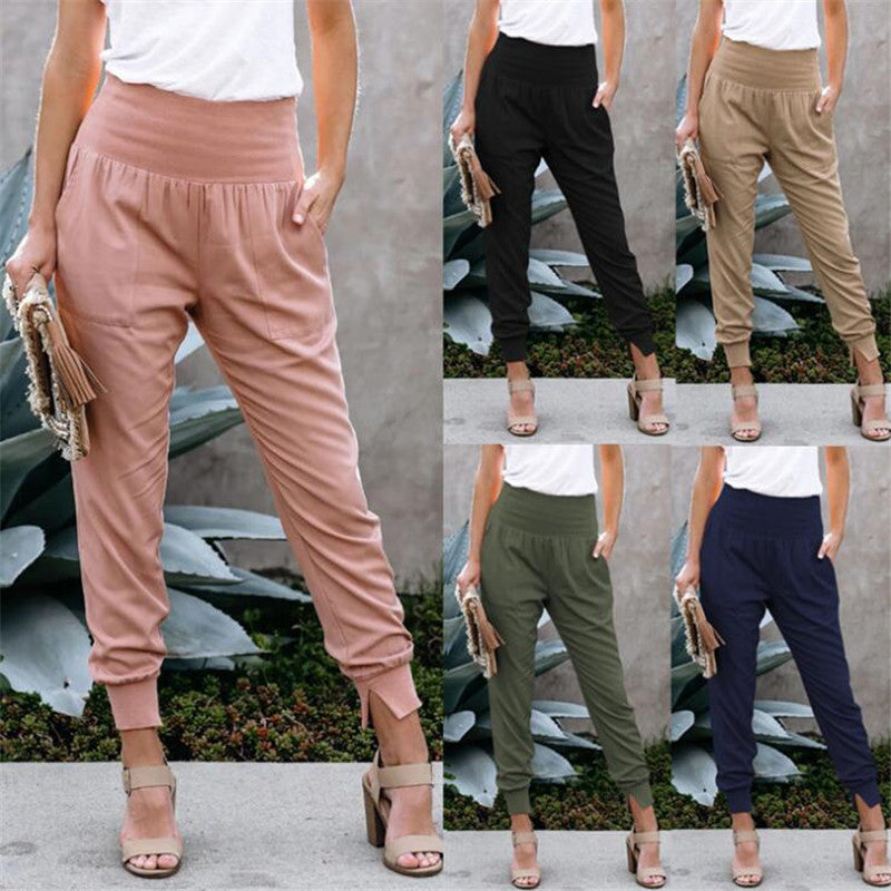 Hot and Bothered Pocketed Cotton Joggers