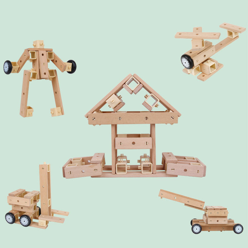 Wooden Variety Building Blocks