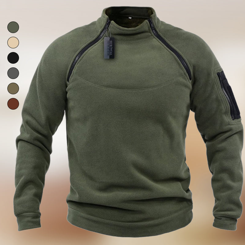 Tactical Stand Collar Sweater