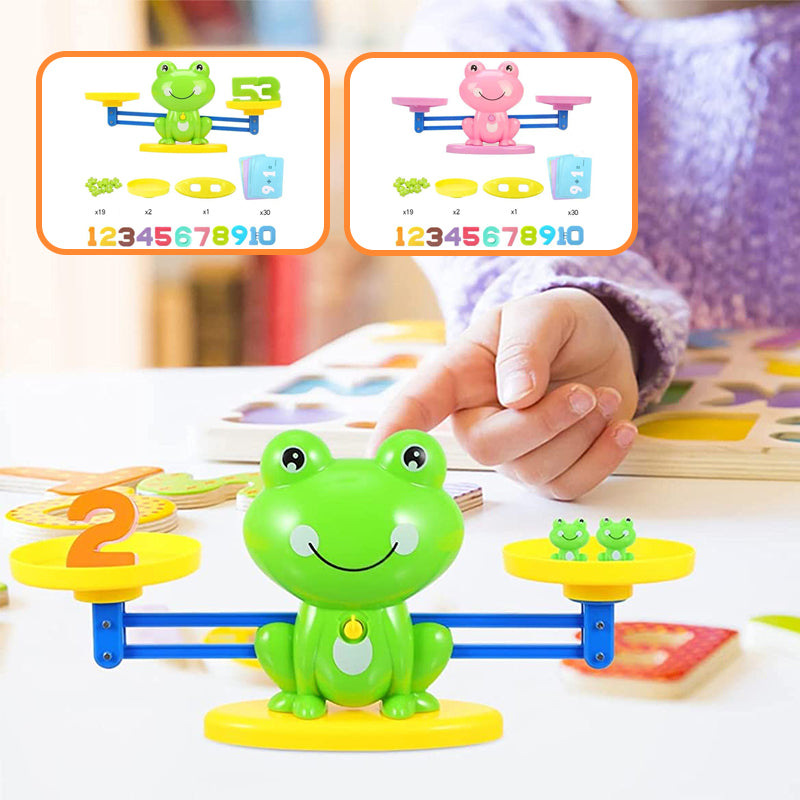 Preschoolers Frog Balance Counting Toys