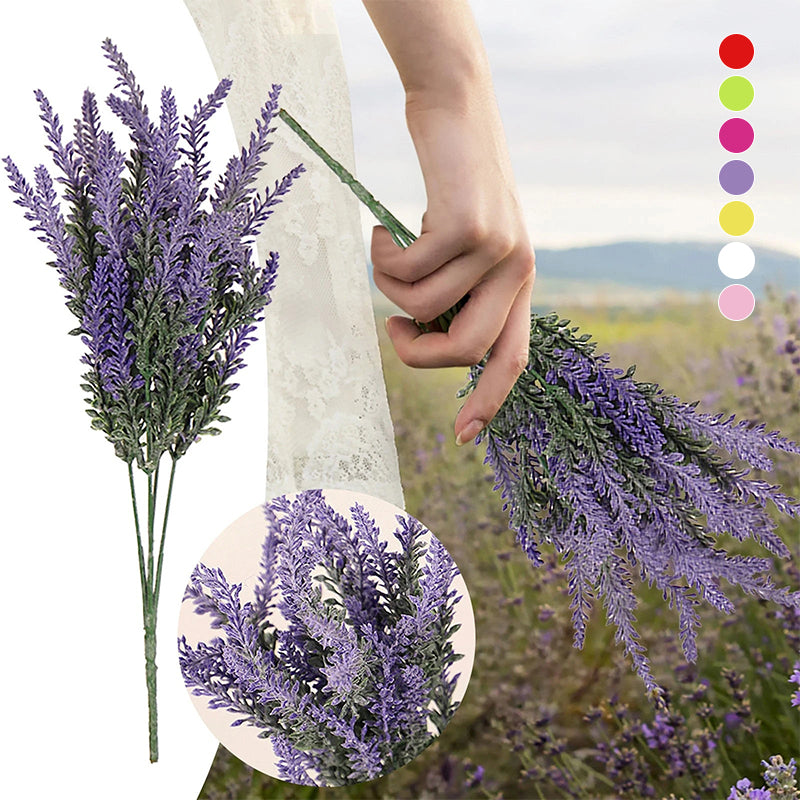 Outdoor Artificial Lavender Flowers