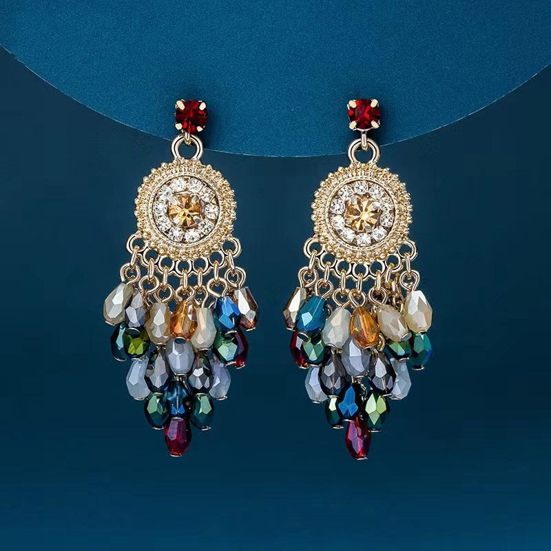 Colourful Dangle Earrings