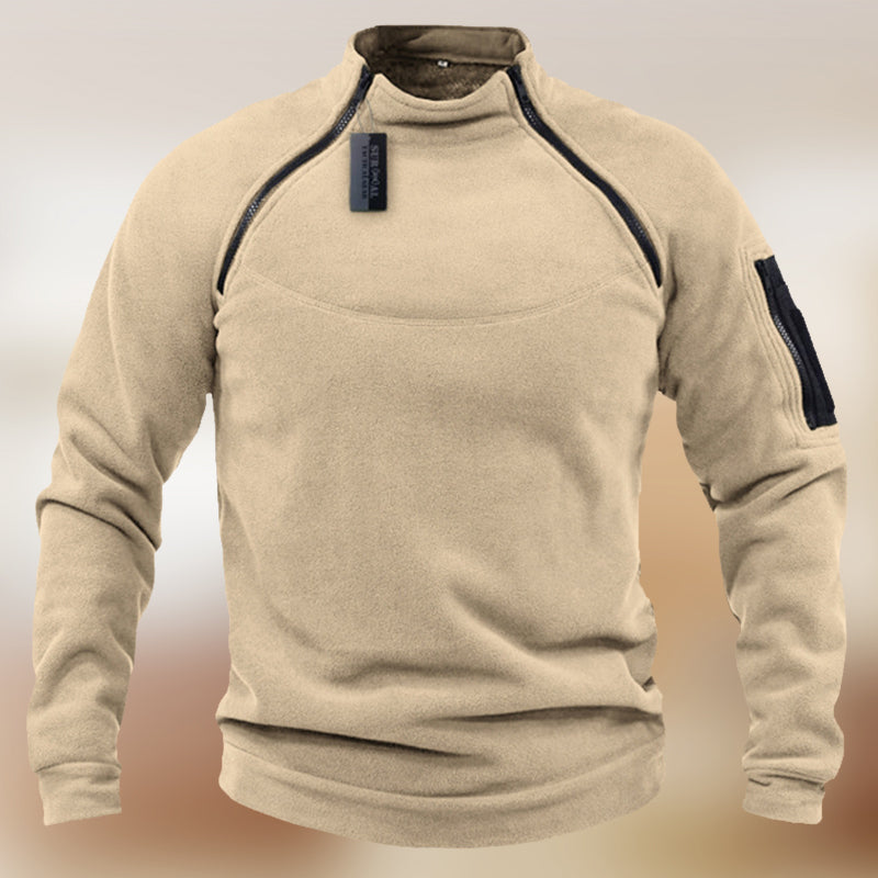 Tactical Stand Collar Sweater
