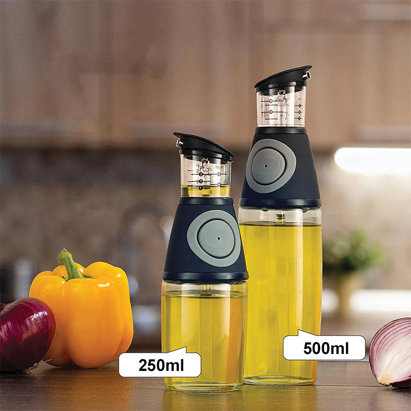 Oil Bottle With Measuring Function