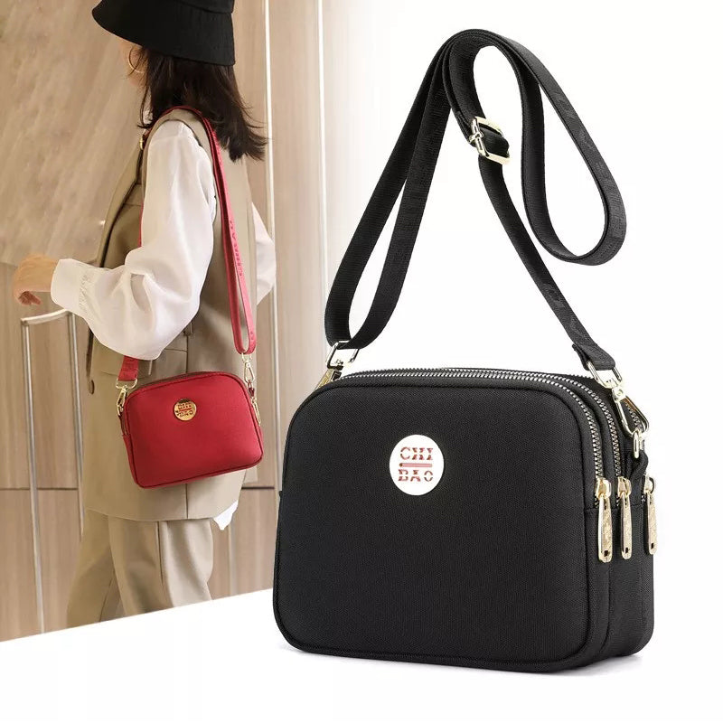 Nylon Oxford Cloth One Shoulder Crossbody Bag