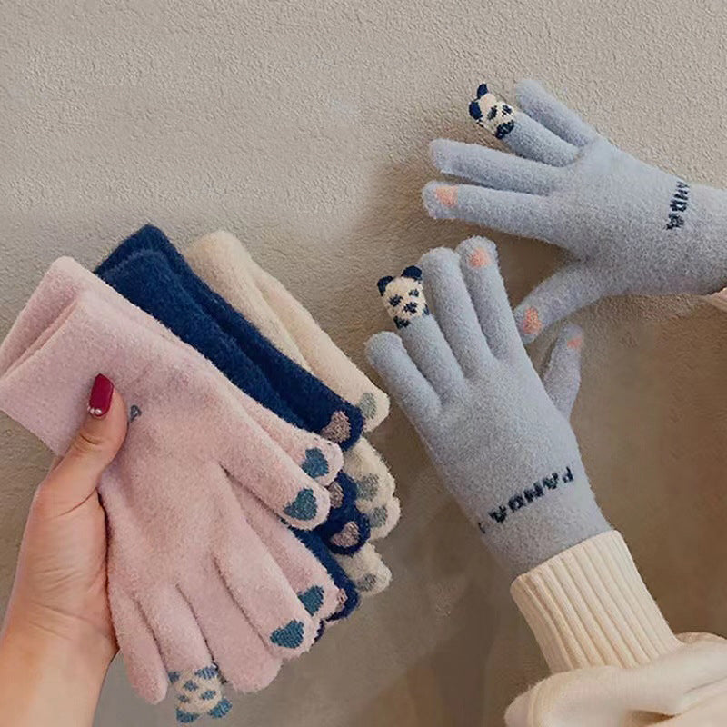 Thermal Soft Thick Fleece Lined Touch Screen Gloves