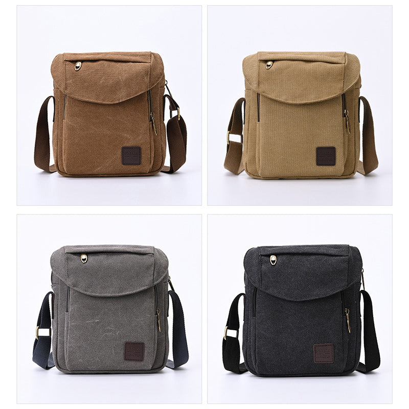 Canvas Business Messenger Bag