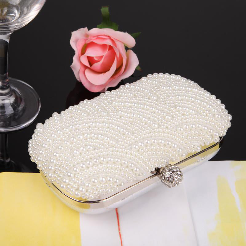 Luxury Peral Clutch Bag