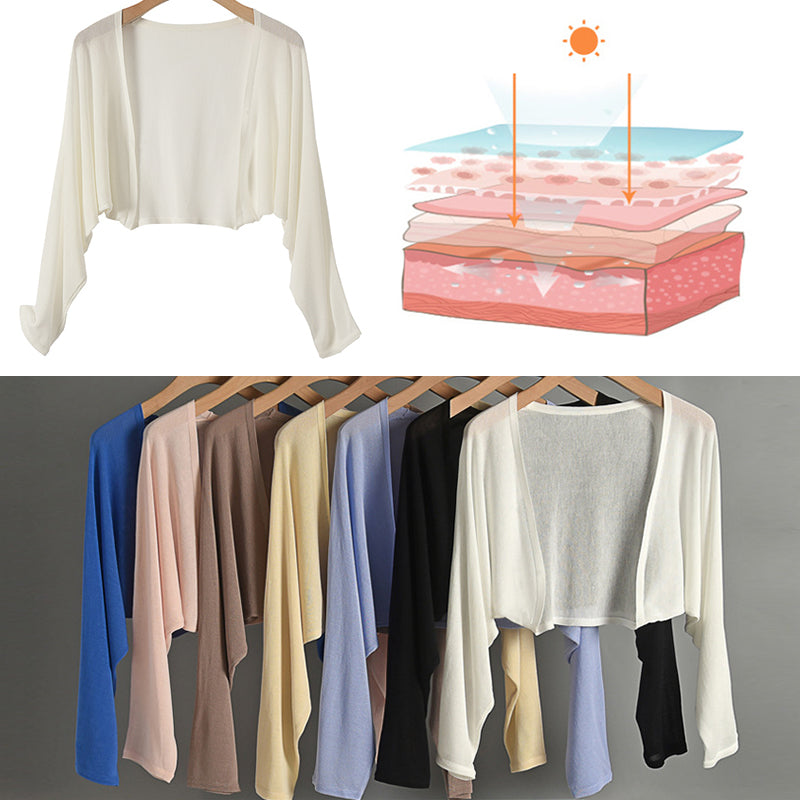 Summer Linen Buttonless Cardigan