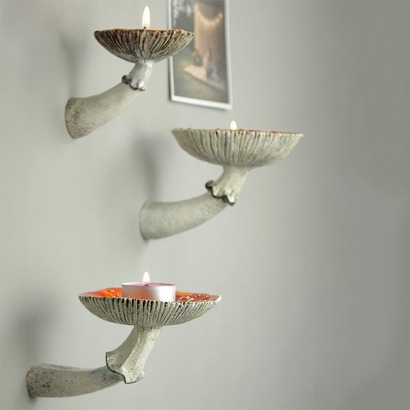 Mushroom Shaped Hanging Shelf