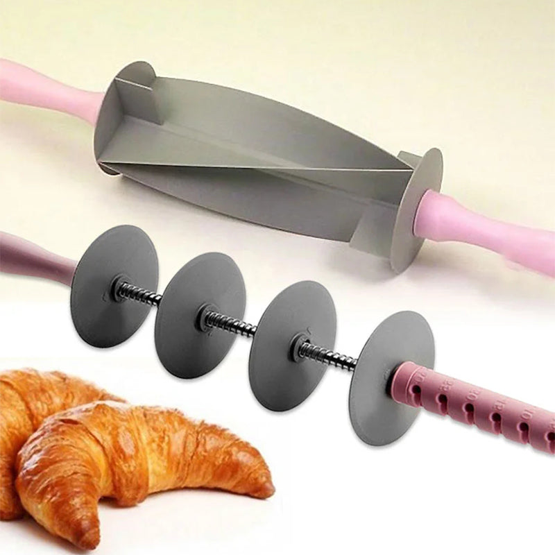 Multi-purpose Rolling Pin for Cutting Dough