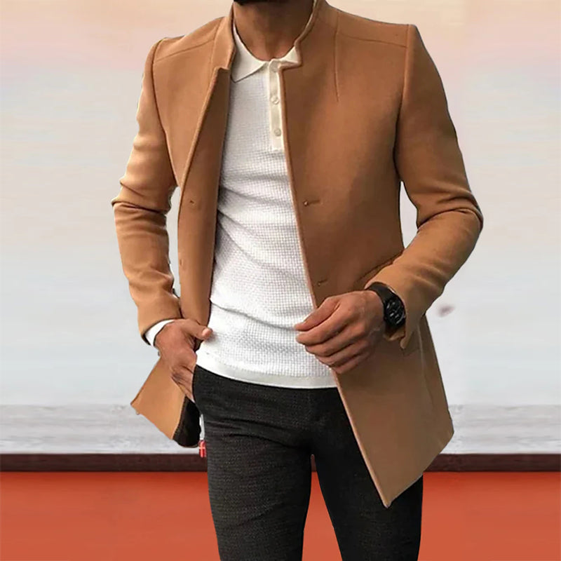 Trendy Solid Tweed Blazer