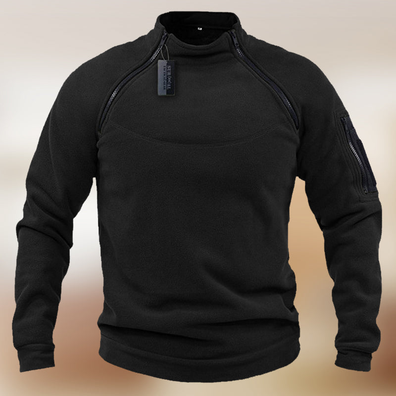 Tactical Stand Collar Sweater