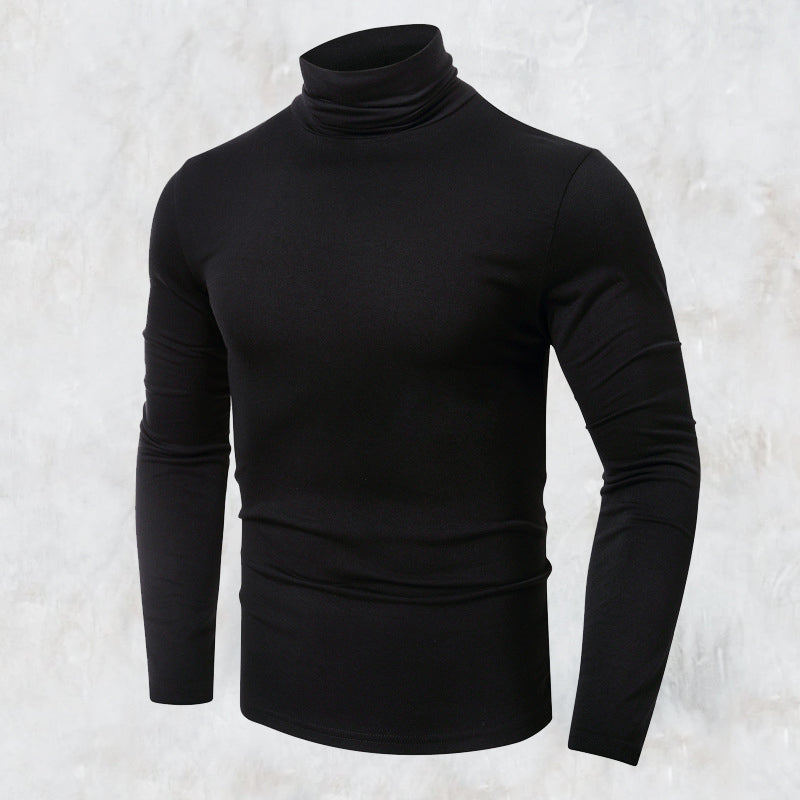 Men's Turtleneck Bottoming Top Blouse